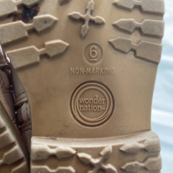 Wonder nation pink girls boots size 6 - Picture 5 of 7